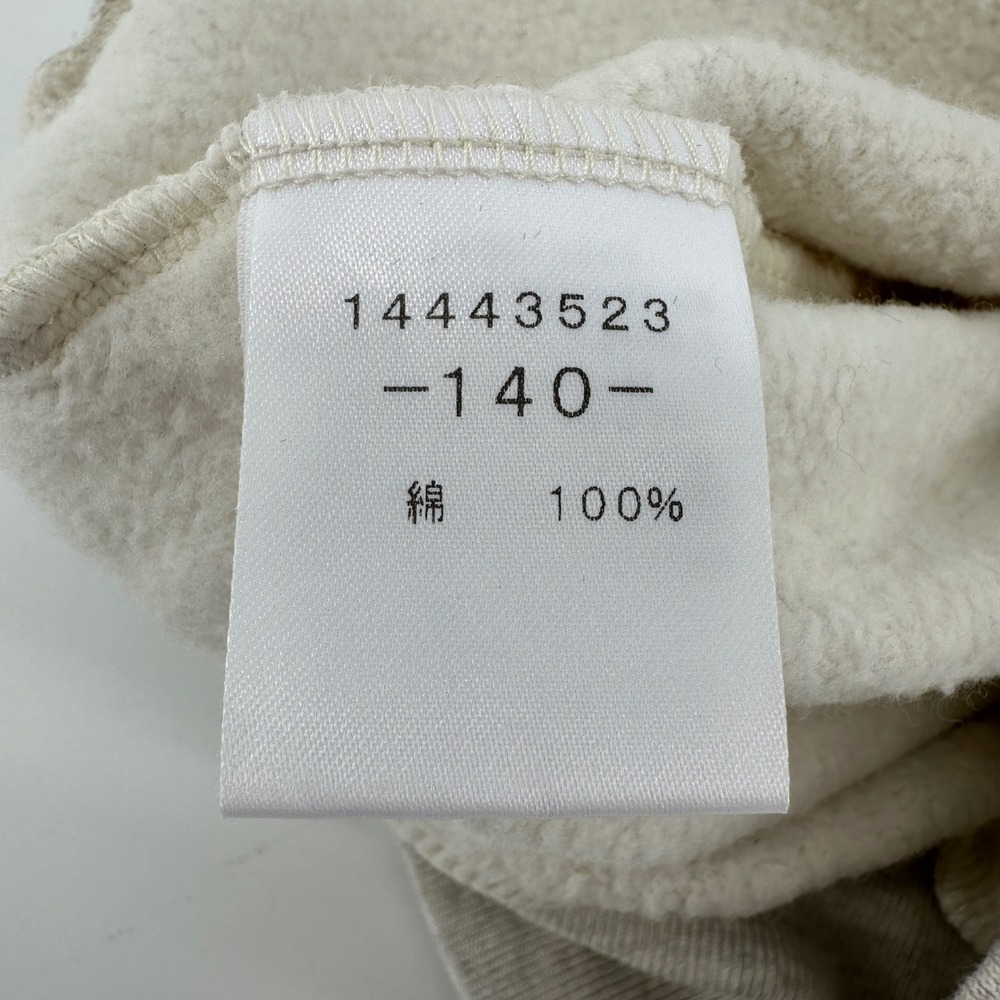 Hysteric Mini Crewneck Sweatshirt Size 140 US 10 Grey Oatmeal Mini-Chan Logo - Picture 8 of 12